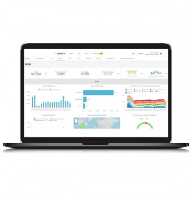 Analytics Studio Travel Policy Reporting Dashboard