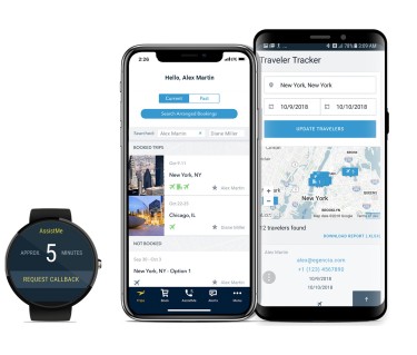 Easy to use for travel managers and travellers on the move