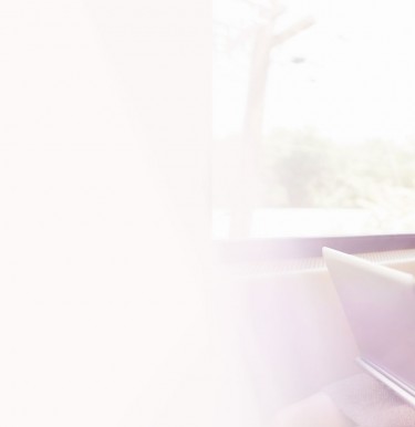 Woman Reading From Computer On Train